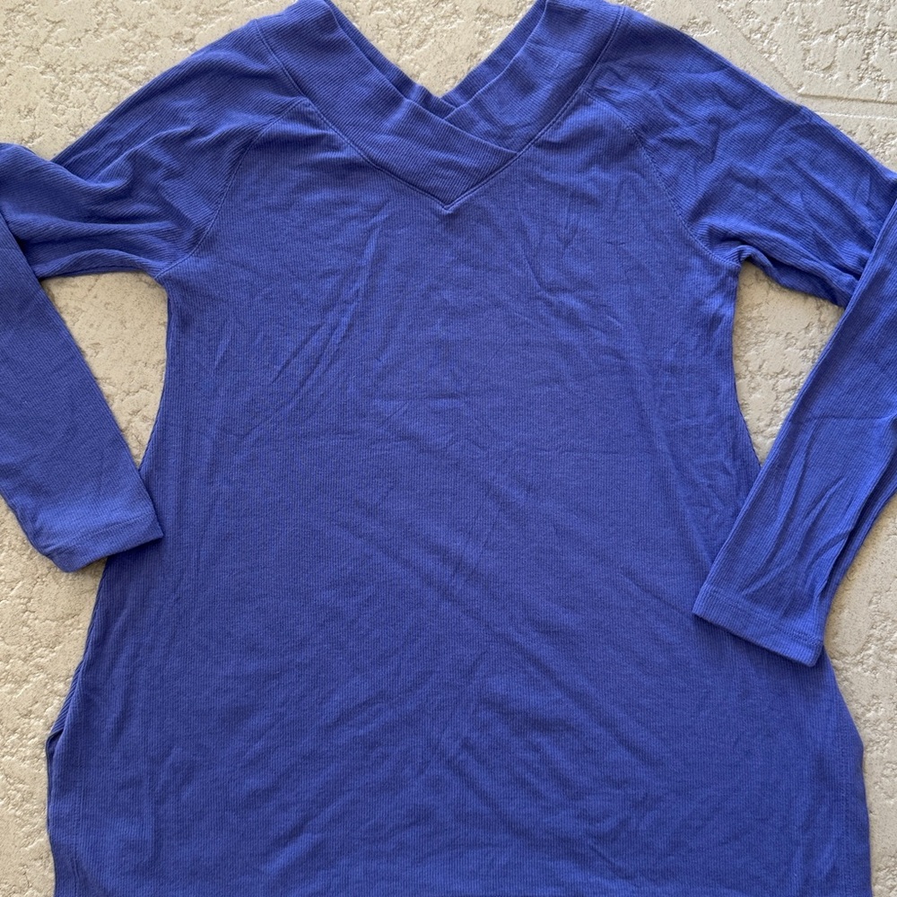 Soft Surroundings Periwinkle Knit Top